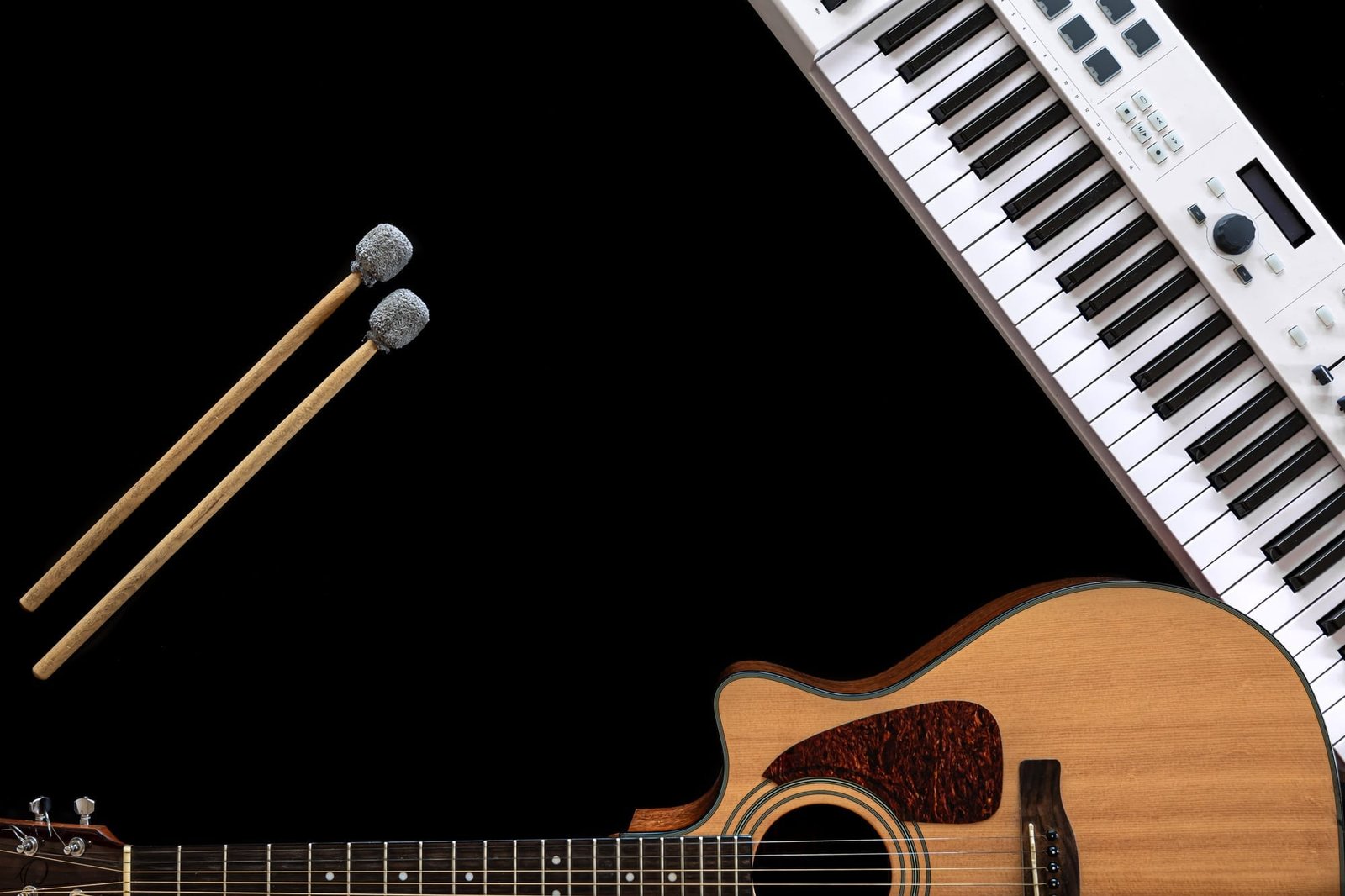 Students engaged in Keyboard, Guitar, and Violin classes at Sterling Academy Coimbatore